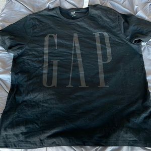 Men's NWT Black Gap Logo XL T-Shirt